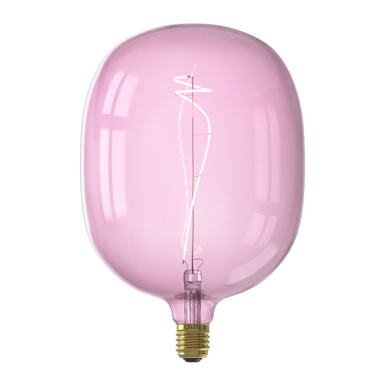 Calex Filament LED Lamp Avesta XXL Quartz Pink Ø170 mm E27 4W